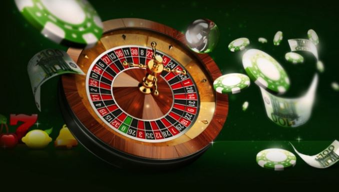 Online casinospill, roulettebord